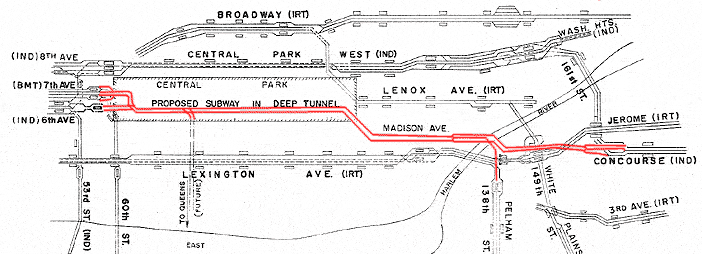 1960s Plan for Central Park Tunnel